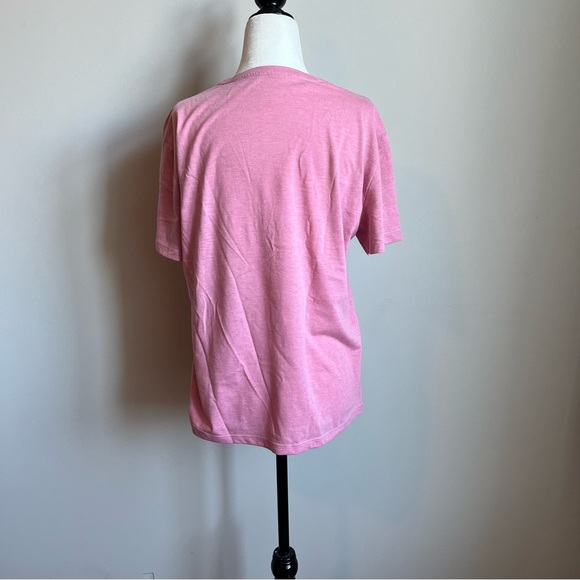 Lucky Brand Short Sleeve Crew Neck Lucky You Script Boyfriend Tee - size M - Picture 3 of 6